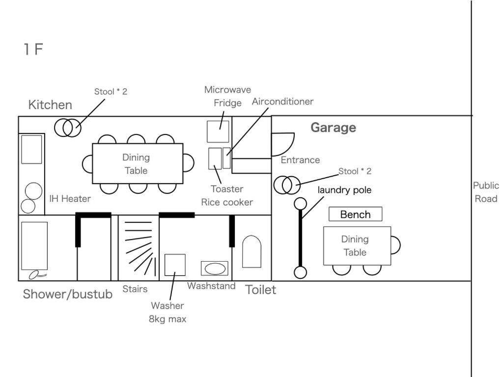 North Shinjuku House 5駅徒歩圏内の北新宿の家 * Tokio